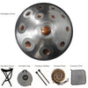 440HZ Steel Tongue Drum Kurd D Minor 12 Notes Handpan Drum 440HZ Steel Tongue Drum Kurd D Minor 12 Notes Handpan Drum