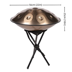 440HZ Steel Tongue Drum Kurd D Minor 12 Notes Handpan Drum 440HZ Steel Tongue Drum Kurd D Minor 12 Notes Handpan Drum