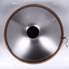 440HZ Steel Tongue Drum D Minor 10 Notes Handpan Drum Silver with Mandala Pattern 440HZ Steel Tongue Drum D Minor 10 Notes Handpan Drum Silver with Mandala Pattern