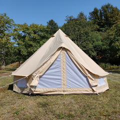 Outdoor Waterproof Anti-UV 300D Oxford Cloth Bell Tent Portable Family Camping Yurt Outdoor Waterproof Anti-UV 300D Oxford Cloth Bell Tent Portable Family Camping Yurt