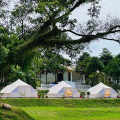 Dream House Large Outdoor Waterproof Cotton Canvas 4 Season Camping Tent for 10 Persons Dream House Large Outdoor Waterproof Cotton Canvas 4 Season Camping Tent for 10 Persons