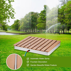 Outdoor Floor Shower with Foot Control Non-Slip Garden Shower Panel Outdoor Floor Shower with Foot Control Non-Slip Garden Shower Panel