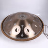 440HZ Steel Tongue Drum D Minor 10 Notes Handpan Drum Golden with Mandala Pattern 440HZ Steel Tongue Drum D Minor 10 Notes Handpan Drum Golden with Mandala Pattern