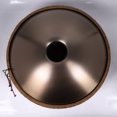 440HZ Steel Tongue Drum D Minor 10 Notes Handpan Drum Golden with Mandala Pattern 440HZ Steel Tongue Drum D Minor 10 Notes Handpan Drum Golden with Mandala Pattern
