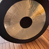 Chinese Brass Gong with Wooden Beater Diameter 50CM Large Gong Desk Chime Meditation Chinese Brass Gong with Wooden Beater Diameter 50CM Large Gong Desk Chime Meditation