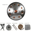440HZ Steel Tongue Drum Percussion Instrument Handpan Drum in D Minor 10 Notes 440HZ Steel Tongue Drum Percussion Instrument Handpan Drum in D Minor 10 Notes