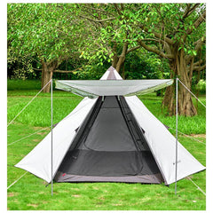 Outdoor Portable Camping Pyramid Tent Waterproof Anti-UV Centre-Pole-Free Indian Teepee Tent Outdoor Portable Camping Pyramid Tent Waterproof Anti-UV Centre-Pole-Free Indian Teepee Tent