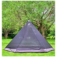 Outdoor Portable Camping Pyramid Tent Waterproof Anti-UV Centre-Pole-Free Indian Teepee Tent Outdoor Portable Camping Pyramid Tent Waterproof Anti-UV Centre-Pole-Free Indian Teepee Tent