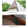 Outdoor Portable Camping Pyramid Tent Waterproof Anti-UV Centre-Pole-Free Indian Teepee Tent Outdoor Portable Camping Pyramid Tent Waterproof Anti-UV Centre-Pole-Free Indian Teepee Tent