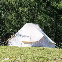 Large Waterproof Oxford Cloth Glamping Emperor Bell Tent Campground Tent Hotel Large Waterproof Oxford Cloth Glamping Emperor Bell Tent Campground Tent Hotel