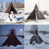 Waterproof Adult Camping Tipi Indian Teepee Pyramid Tent with Stove Hole Waterproof Adult Camping Tipi Indian Teepee Pyramid Tent with Stove Hole
