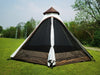 Dream House Portable Double Layers Waterproof Breathable Family Camping Indian Teepee Tent for 4 Person Dream House Portable Double Layers Waterproof Breathable Family Camping Indian Teepee Tent for 4 Person
