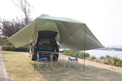 Family Camping Sun Shelter SUV Car Rear Trunk Awning Car Tail Canopy Tent Family Camping Sun Shelter SUV Car Rear Trunk Awning Car Tail Canopy Tent