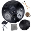 440HZ Steel Tongue Drum Percussion Instrument Handpan Drum in D Minor 12 Notes