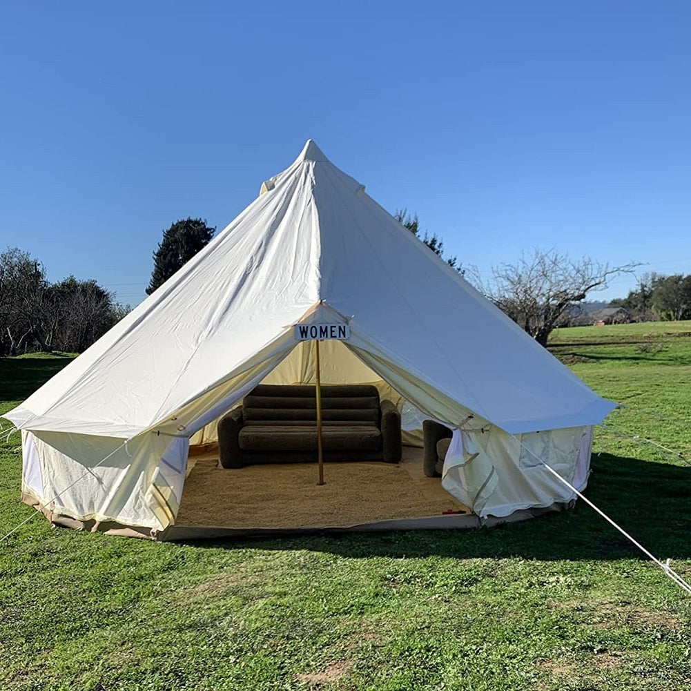 heavy duty waterproof tent Dream House Heavy Duty Waterproof Oxford Cloth Family Camping Tent Four Seasons Bell Tent