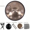 18IN Kurd D Minor 9 Notes Handpan Drum 440HZ Steel Tongue Drum