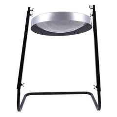 16inch Trinidad Drum Handmade Percussion Instrument Steel Drum with Adjustable-height Stand for Kids Gifts