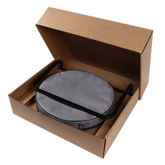 16inch Trinidad Drum Handmade Percussion Instrument Steel Drum with Adjustable-height Stand for Kids Gifts