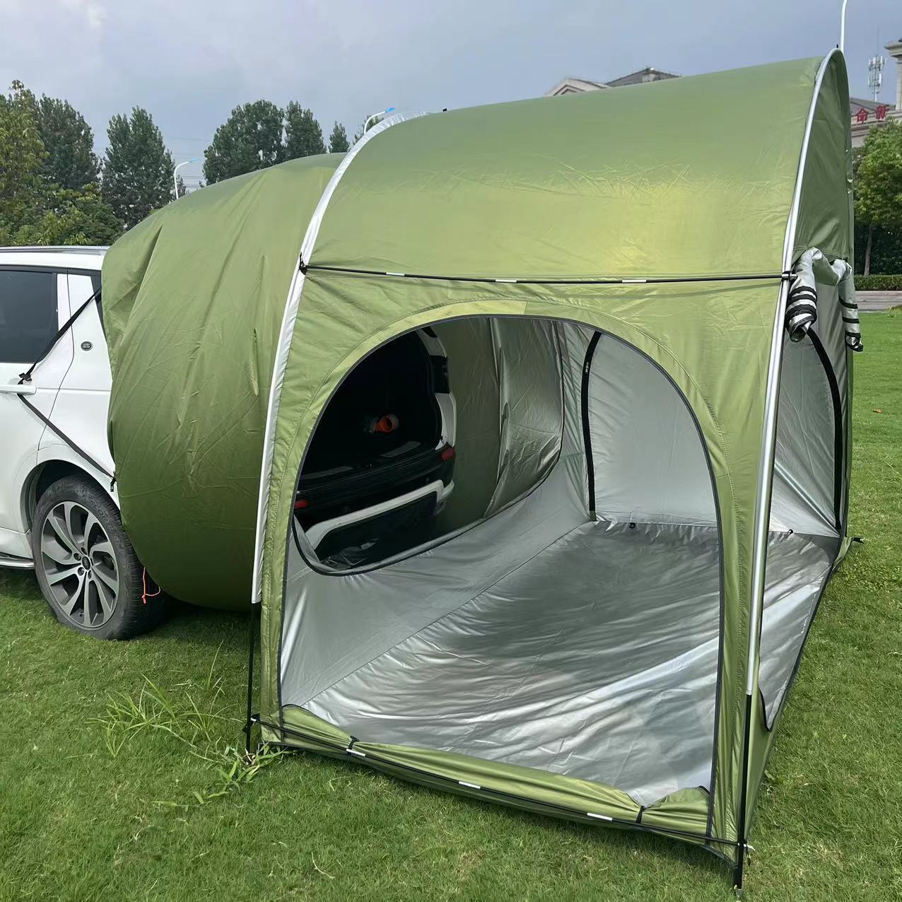 tent arch Outdoor Portable Arch Car Rear Camping Tent Self-driving Sunshade Tent