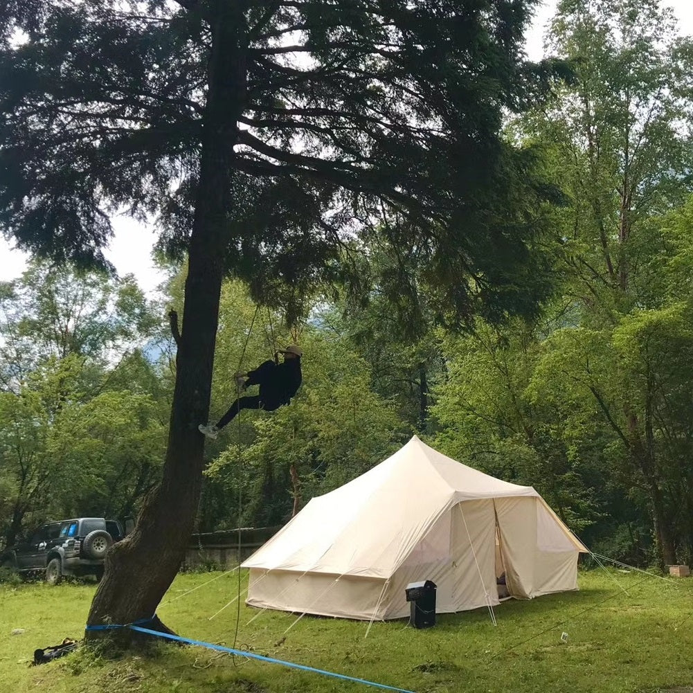 dreams tent Dream House Large Outdoor Waterproof Cotton Canvas 4 Season Camping Tent for 10 Persons