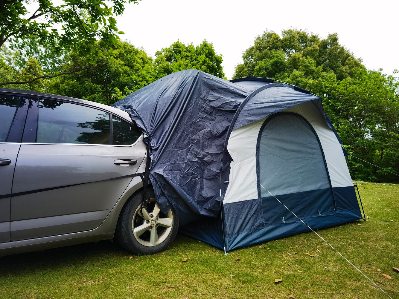 Outdoor Portable Waterproof Sedan SUV Car Rear Trunk Camping Tent for ...