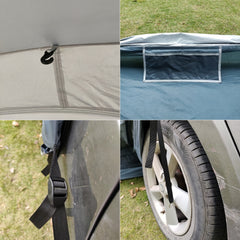 Outdoor Portable Waterproof Sedan SUV Car Rear Trunk Camping Tent for 3 Person