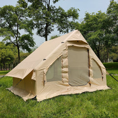 Outdoor Waterproof Anti-UV Camping Lodge Tent 2.1M*3M Quick Open Inflatable Cabin Tent