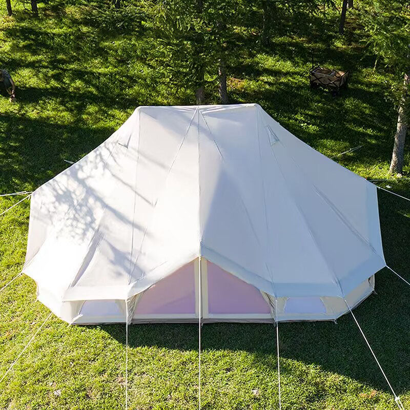 emperor tent Large Waterproof Oxford Cloth Glamping Emperor Bell Tent Campground Te