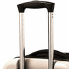 Ultra-thin Foldable Trolley Case Portable Luggage Carry-on Case With PadLock (Size: 20in)