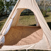 Tear-resistant 300D Oxford Cloth Camping Indian Teepee Tent Outdoor Three-season Pyramid Tent
