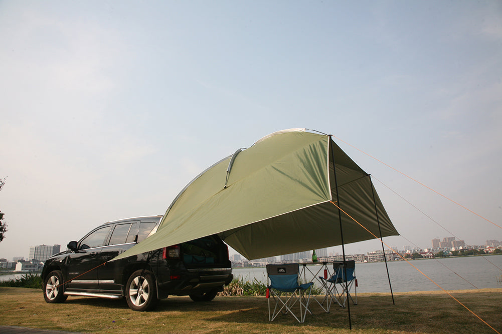 Suv Rear Tent-travel Tent, Trunk Tent, Outdoor Self-driving Car Rear Roof  Trunk Extension Tent, Family Outdoor Camping Canopy, Summer Camping Tent