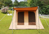 Outdoor Waterproof 4 Season Family Camping Tent Spring Bar Cabin Tent with Awning